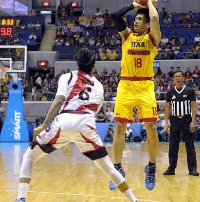 James Yap scored 17 points before getting injured in the third quarter. Photo by KC CRUZ, GMA News