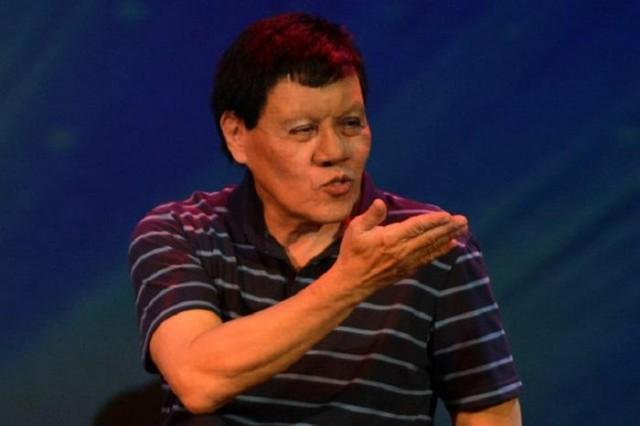 Willie Nep as Rodrigo Duterte. REUTERS