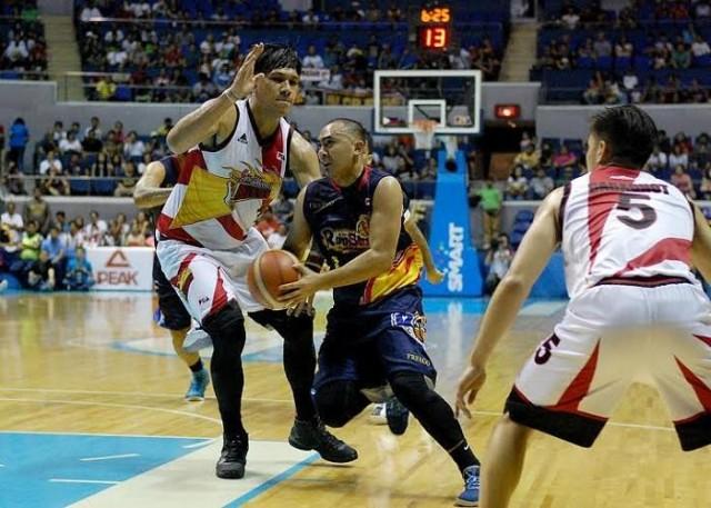 Paul Lee ran rings around San Miguel's defenses in a game that was the last for the Beermen this conference. Photo by KC CRUZ, GMA News