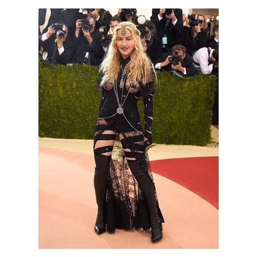 Met Gala 2016: Madonna delivers a message to her critics