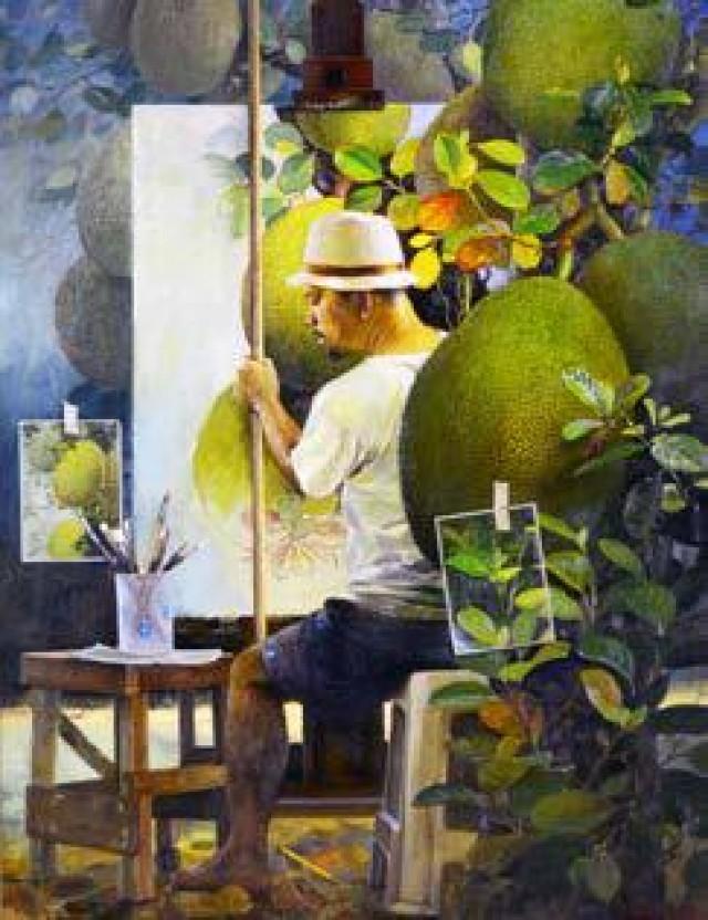 Winning work of Wilfredo Canete at 2016 GSIS Art Competition