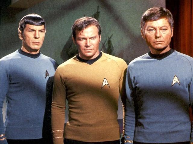 The Big Three - Spock, Kirk, and McCoy formed 'Star Trek's' Mind, Body and Soul 