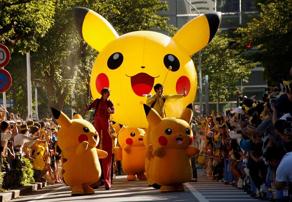 Pikachu parade as Japan goes Pokemoncrazy GMA News Online
