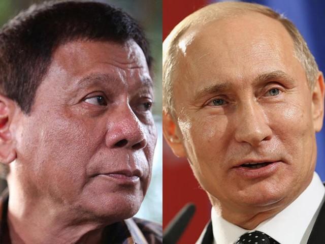 Image result for putin and duterte