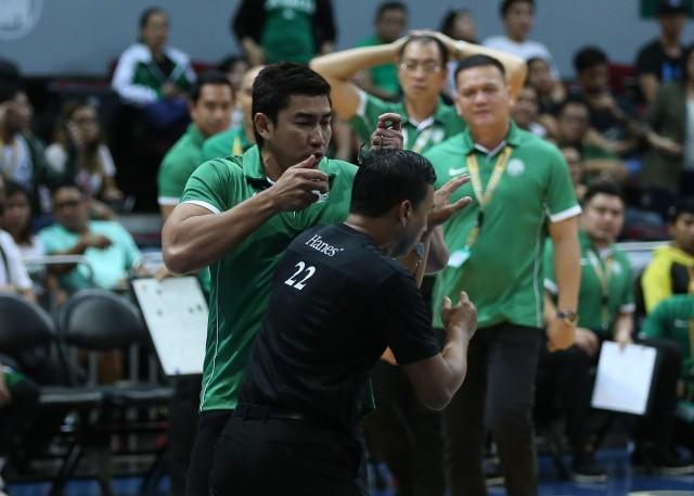 Ayo wanted the refs to see better. GMA News