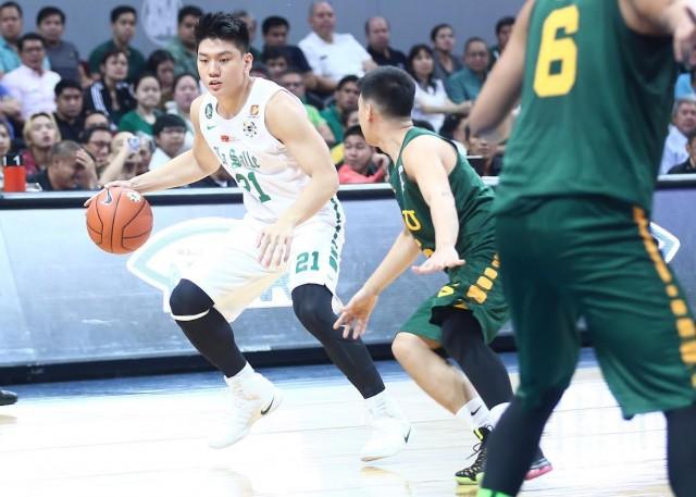 Jeron Teng carried the fight for La Salle. GMA News
