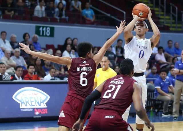 Thirdy Ravena sizzled anew for Ateneo. GMA News