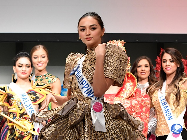 Miss International Kylie Verzosa's national costume inspired by San ... - GMA News