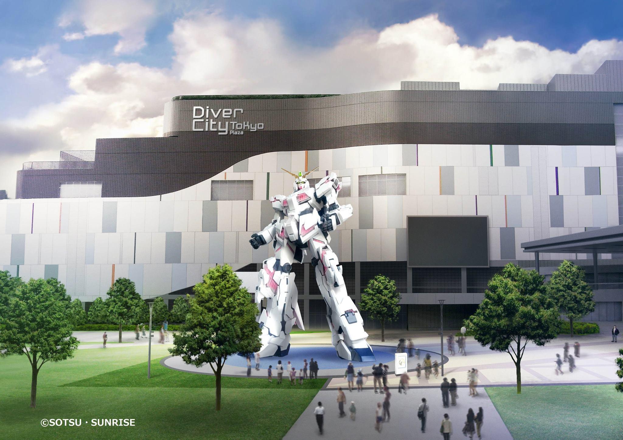 Life Size Gundam Unicorn To Rise In Japan