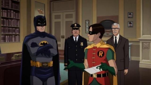 'Return of the Caped Crusaders' reunited Adam West with original Robin Burt Ward in a loving recreation of their classic TV series