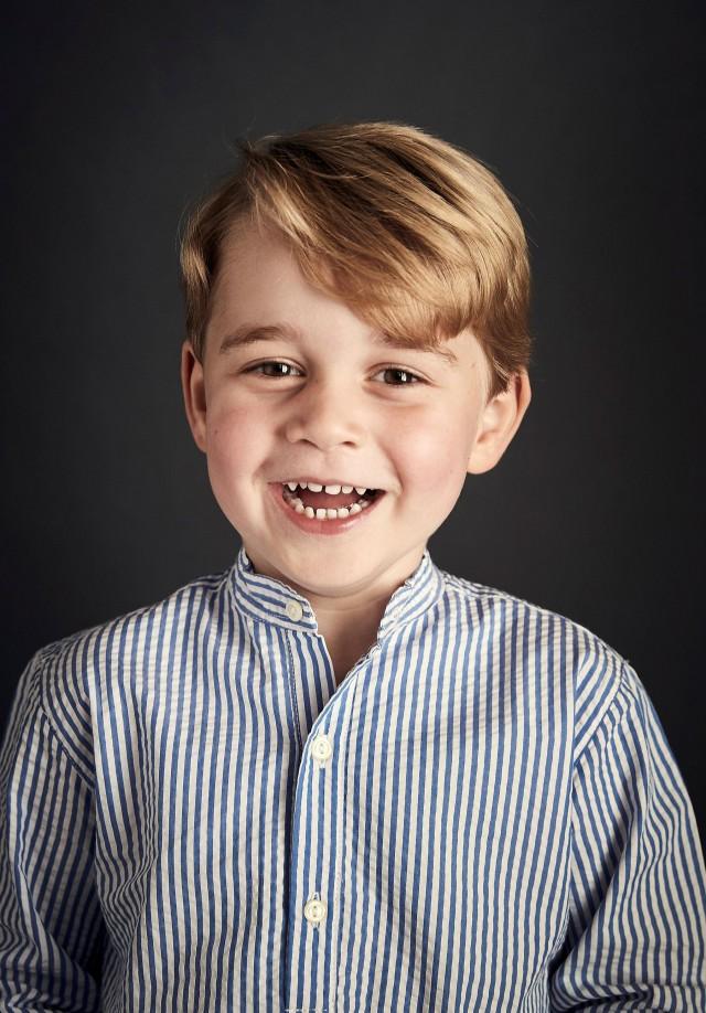 Prince George is seen in an undated photo released by Britain's Prince William, the Duke and Catherine the Duchess of Cambridge ahead of his his fourth birthday on July 22, 2017. The picture was taken at Kensington palace, at the end of June 2017. REUTERS/Chris Jackson/Pool 