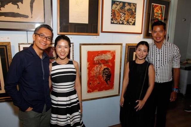  The people behind Gavel&Block&acirc;s Editions event: Richie and Karen Lerma from Salcedo Auctions, and Dara David-Roa and Dong Ronquillo of The Gourmand Kitchen. 