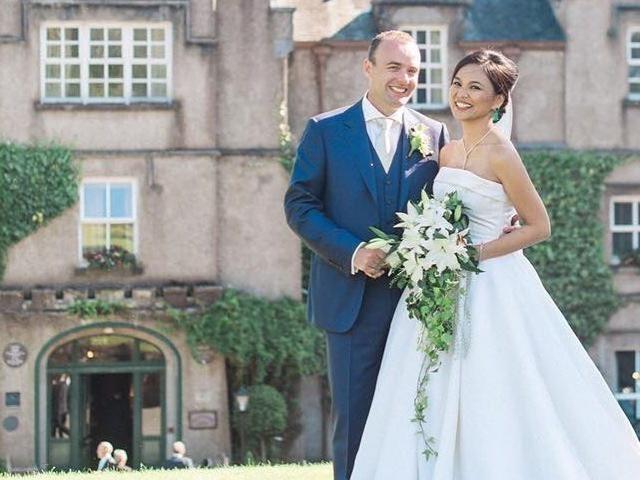 Julia Clarete marries Gareth McGeown in Ireland