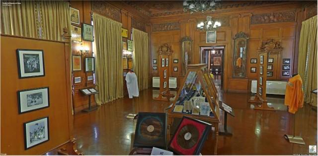 Screenshot of the virtual Presidential Museum and Library on Google Arts and Culture