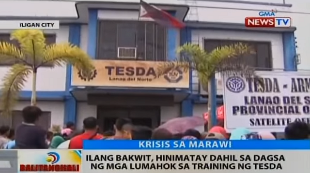 Some Marawi Evacuees Faint At Crowded Tesda Training Event Philippine