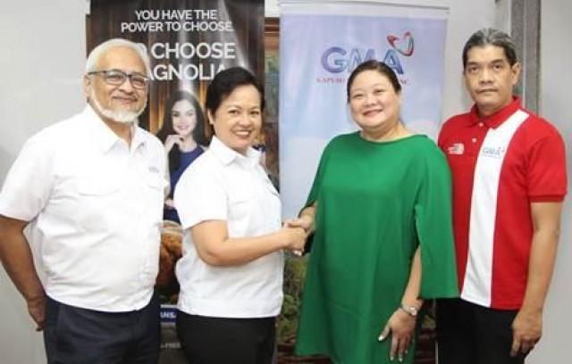 (Left to right) SMFI Vice President for Marketing Mr. Reginald I. Baylosis, SMFI President Ms. Rita Imelda B. Palabyab, GMAKF EVP and COO Ms. Rikki Escudero-Catibog, and GMAKF Operations Manager Earl Rosero.