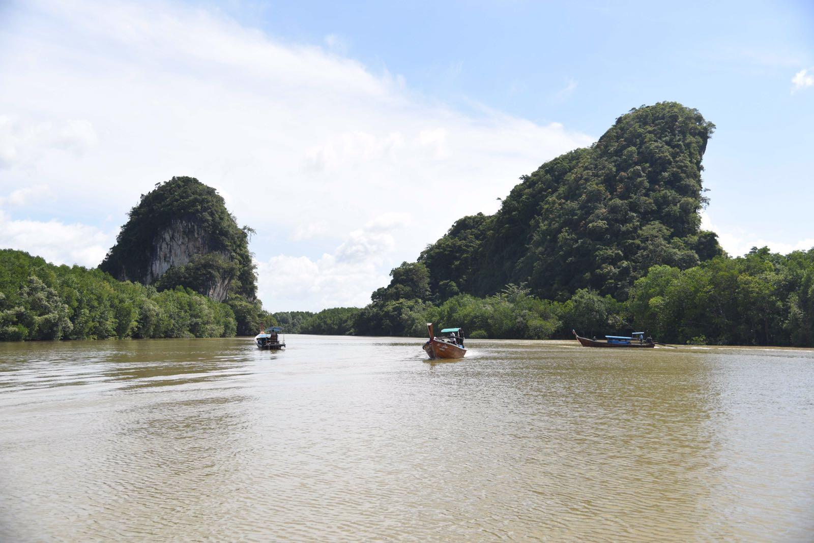 Before making your way to Koh Klang through the mangrove forrests, Khao Khanap Nam offers a unique sense on how mother nature works in mysterious ways. Photo: Supawas Inthip/Thai AirAsia.