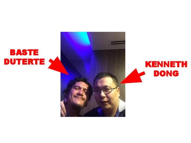 Kenneth Dong and Baste Duterte