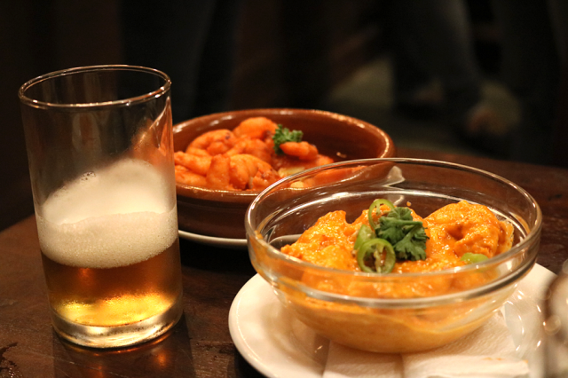 Casa Marcos is serving four different kinds of Gambas that pairs perfectly with Baguio Craft Brewery's Kabunyan.