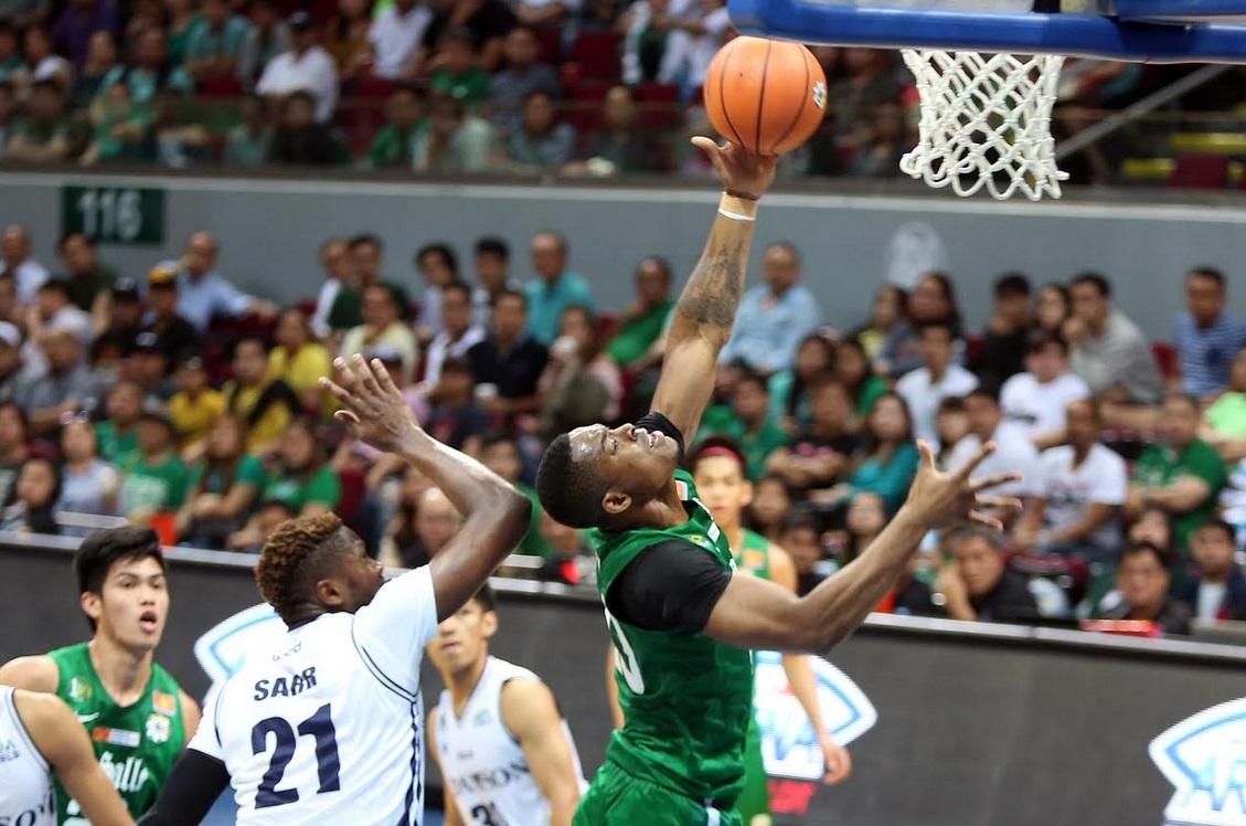 Ben Mbala was dominant in his return for the Green Archers. KC Cruz