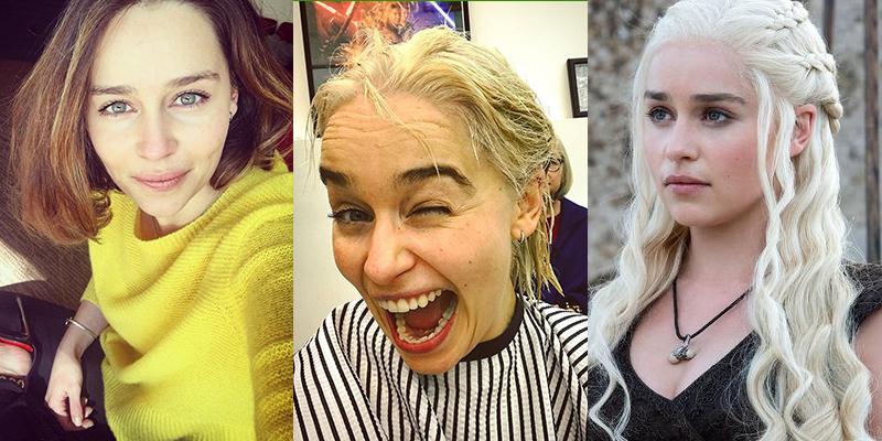 Game Of Thrones Star Emilia Clarke Dyes Hair Blonde Transforms