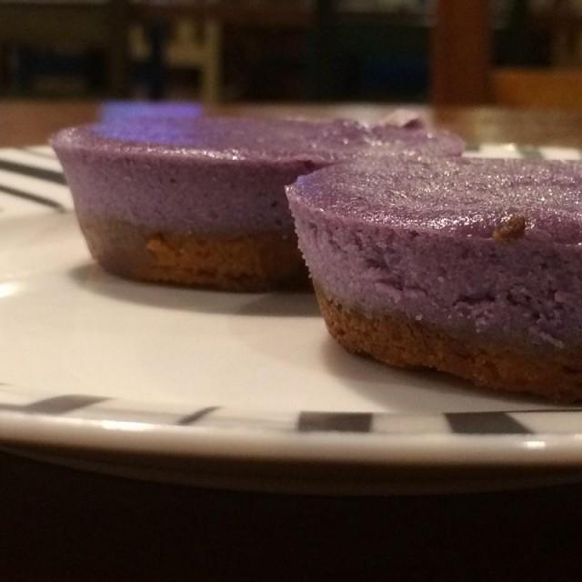 The legendary ube cheesecake polvoron. All photos: Mikael Francisco