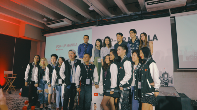 Filipino YouTube content creators comprising the YouTube NextUp Clas of 2017.
