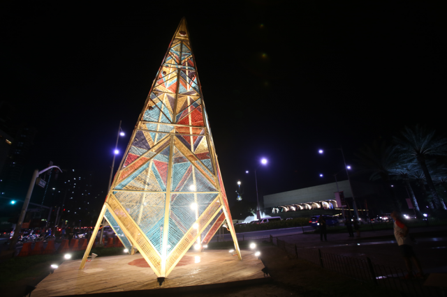 Cultural Center of the Philippines light up 
