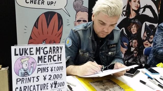 At Artist Alley, you can commission art, buy prints, or even chat with your favorite artists.