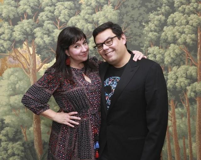 Robert Lopez and wife Kristen Anderson-Lopez. Photo: Janet Nepales