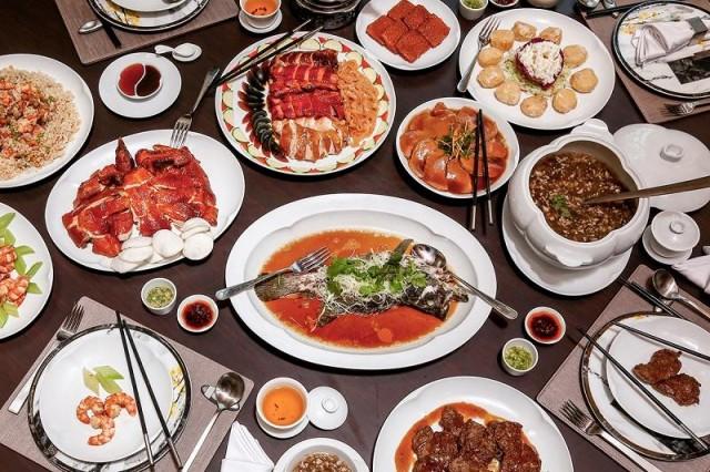 This special 10-course Lunar New Year set menu is fit for an Emperor