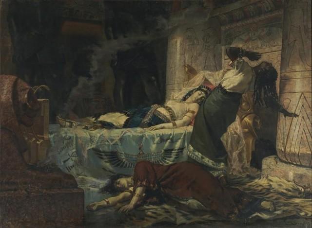 Death of Cleopatra by Juan Luna on display at National Gallery in Singapore