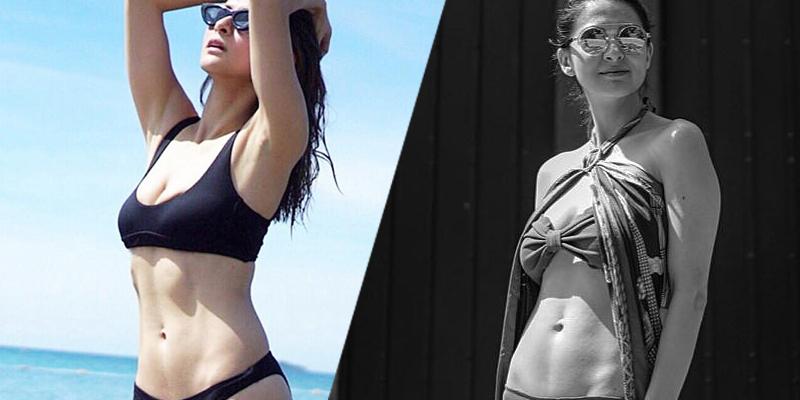 Marian Rivera bares abs in Louis Vuitton swimsuits