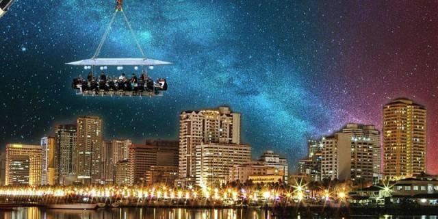 Dinner in the Sky Manila will take place on Esplanade