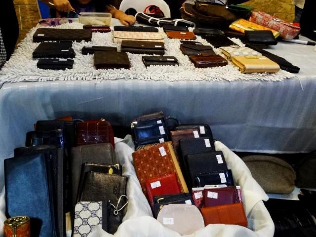 Leather goods are great pre-loved because leather ages well.