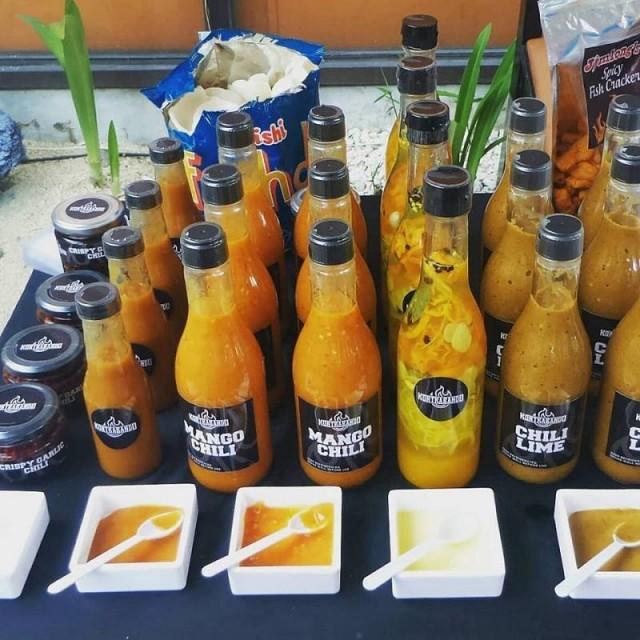 Kontrabando's imaginative chili mango sauce