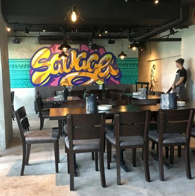 Savage can seat up to 60 people.