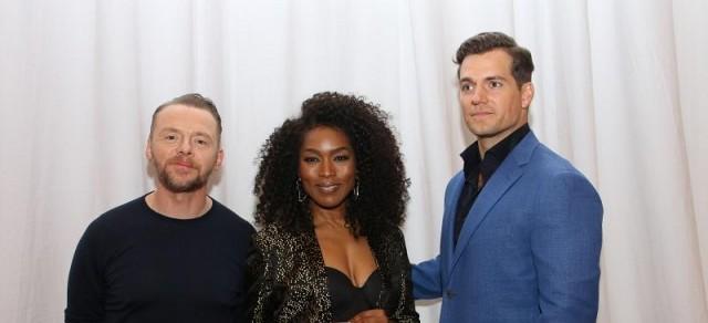 Hollywood Insider talked with Simon Pegg, Angela, and Henry Cavill about, among other things, Tom Cruise who was absent during the interview. Photo courtesy of HFPA