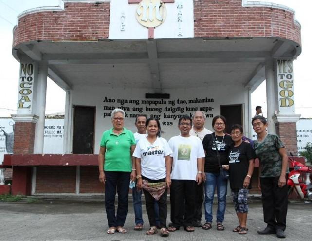 Atimonan residents who organized among themselves against the proposed coal-fired power plant