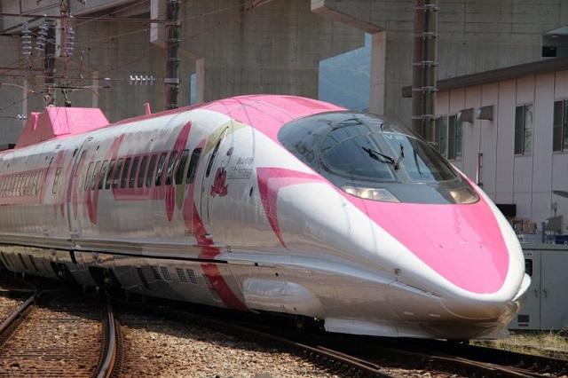 Fans of Hello Kitty can now travel in style with their beloved popular Sanrio character. The Hello Kitty shinkansen or bullet train began its services on Saturday, June 30, 2018. The train will run for the next three months between Osaka and Fukuoka, the West Japan Railway Company said. Handout/West Japan Railway/AFP