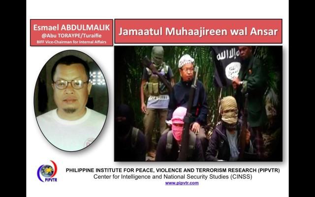 Esmael Abdulmalik or Abu Toraype. PHOTO: Philippine Institute for Peace Violence and Terrorism research