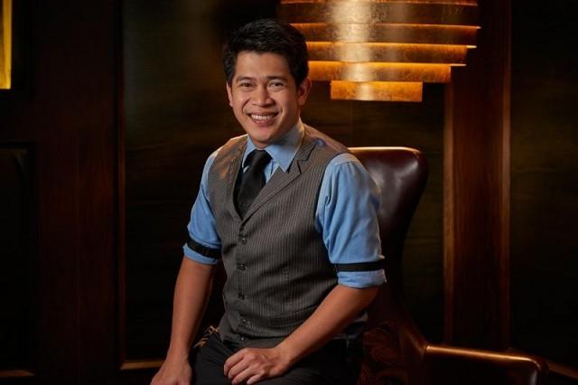 Filipino Gab Carlos is the assistant bar manager of Manhattan. Photo courtesy of Manhattan