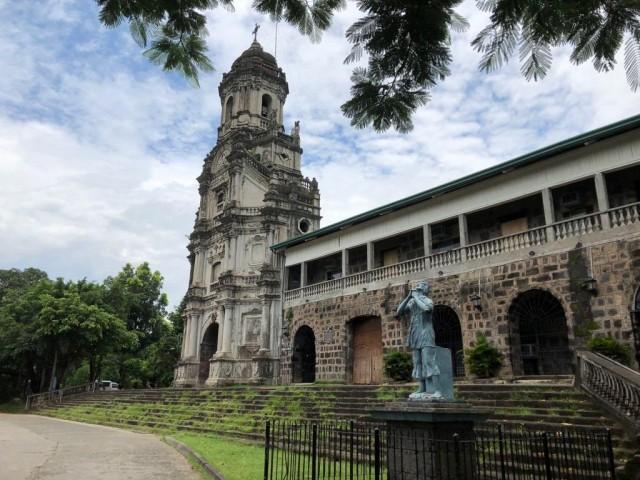 The 17th century St. Jerome Parish Church in Morong, Rizal was built by Chinese artisans in the Baroque style.