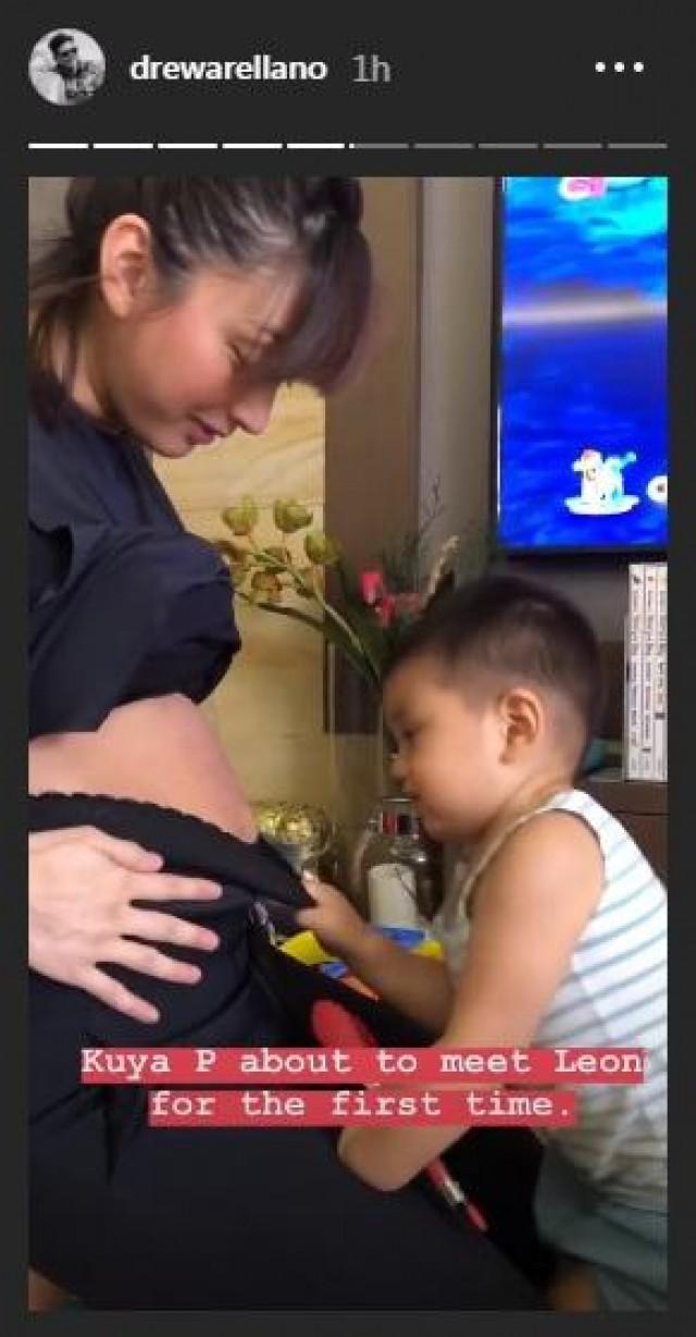 Photo: Drew Arellano/Instagram Stories