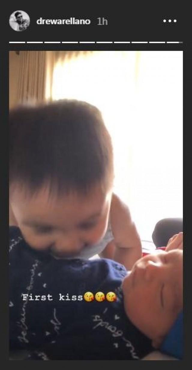 Photo: Drew Arellano/Instagram Stories