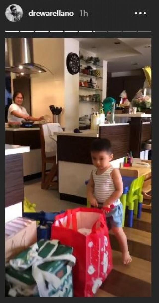 Photo: Drew Arellano/Instagram Stories