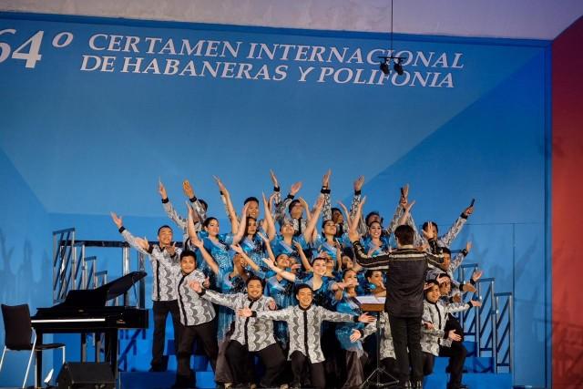 The 64th edition of the prestigious Certamen Internacional de Habaneras y Polifonia in Torrevieja, Spain features guest performances from the UST Singers who won the top prizes in 2010.
