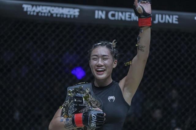Angela Lee. Photo courtesy of ONE Championship