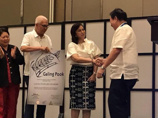Six cities and four municipalities were the recipients of this year's Galing Pook Awards, held on Thursday, October 11, 2018. Vice President Leni Robredo, who was also on hand to present the Jesse Robredo Leadership Award, was the guest of honor and keynote speaker. Photo: Margaret Claire Layug 