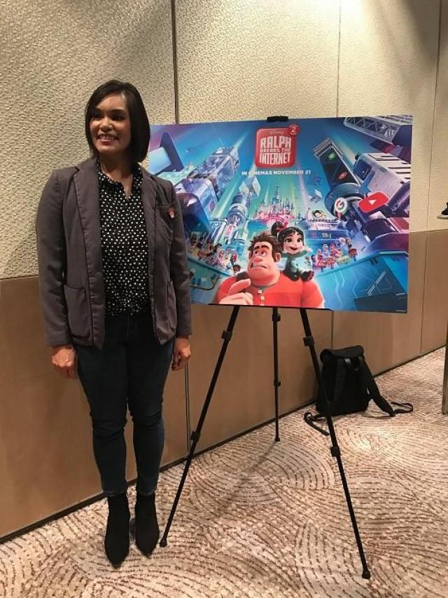 Josie was in town last week to promote her latest Disney Animation project, 'Wreck It Ralph: Ralph Breaks the Internet'. Photo: Maggie Adan for GMA News
